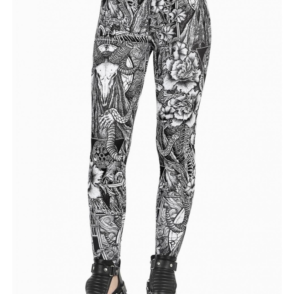 Blackmilk Ex Inferis Art HWMF Leggings